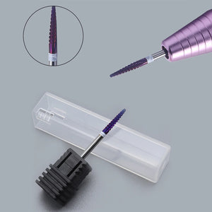 Purple Ombré Slim Carbide Drill Bit