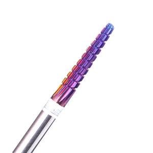 Purple Ombré Slim Carbide Drill Bit