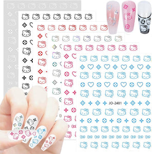 Hello Kitty Head x Louis Monogram Stickers