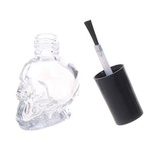 Load Image Into Gallery Viewer, Skull 10ml Empty Polish Bottle
