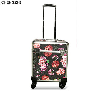 Floral Cosmetic Case
