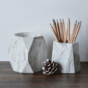 Nordic Style Marble Print Holder