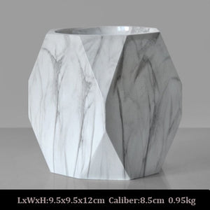 Nordic Style Marble Print Holder