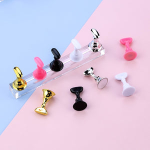 Nail Strip With Removable Stands