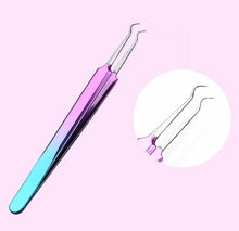 Load Image Into Gallery Viewer, Stainless Steel Ombré Tweezers
