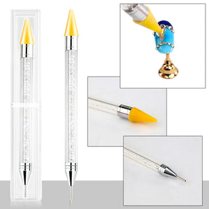 Yellow Rhinestone Wax Pen