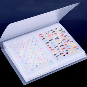 Nail Sticker Storage Book
