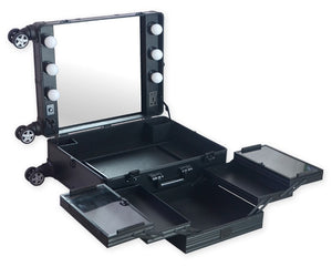 Pro Light-Up Cosmetic Case With Stand